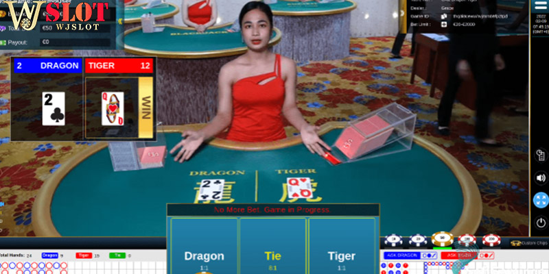 How to calculate points in the card game dragon tiger WJSLOT