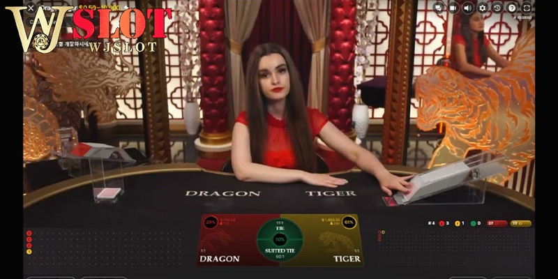 Betting forms in the online Dragon Tiger game WJSLOT