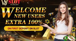 100% Welcome Gift for new users at Wjslot